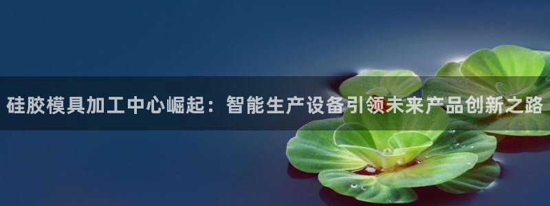 澳门太阳集团洗米华：硅胶模具加工中心崛起：智能生产设备引领未来产品创新之路