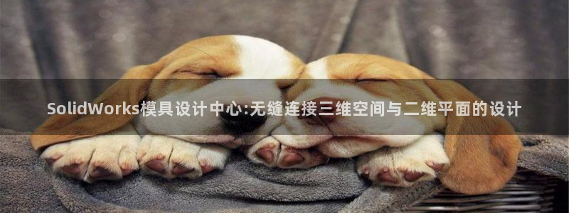 太阳成集团tyc3345：SolidWorks模具设计中心:无缝连接三维空间与二维平面的设计