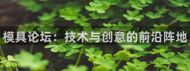 太阳app软件：模具论坛：技术与创意的前沿阵地