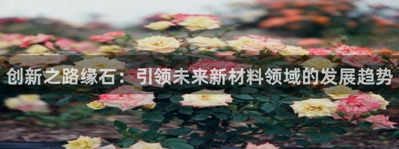 063801太阳集团备用网址：创新之路缘石：引领未来新材料领域的发展趋势