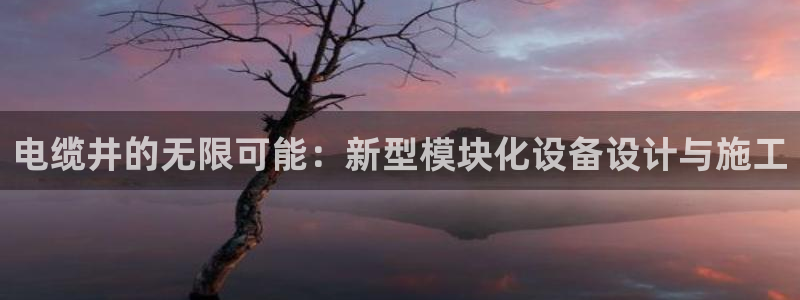 太阳集团游戏城1382：电缆井的无限可能：新型模块化设备设计与施工